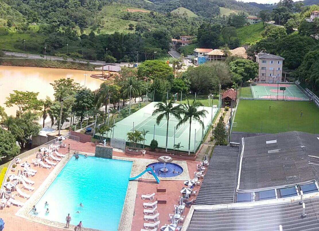 Flat Cavalinho Branco - Vista Do Lago E Piscina Aquecida Águas de Lindóia エクステリア 写真